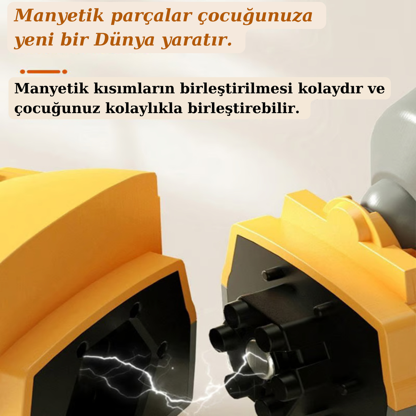 Tasarlanabilir Manyetik Oyuncak
